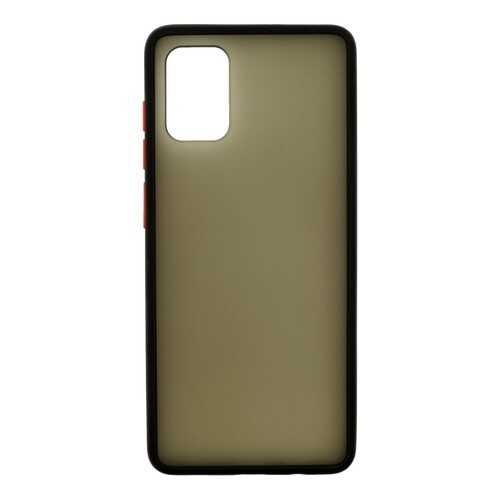 Чехол Zibelino Plastic Matte для Samsung Galaxy A71 (A715) Black в Теле2