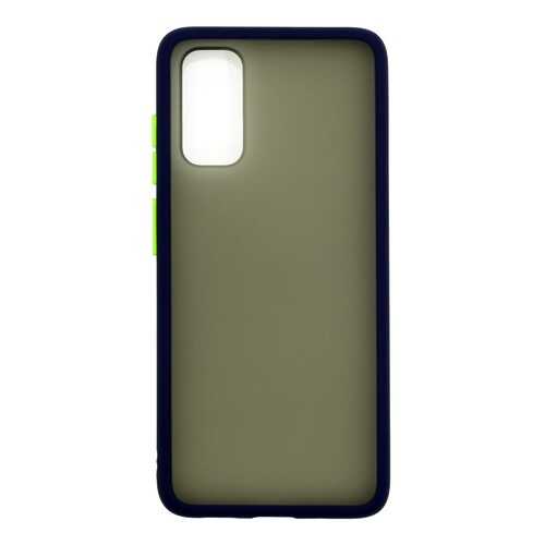 Чехол Zibelino Plastic Matte для Samsung Galaxy S20 Blue в Теле2