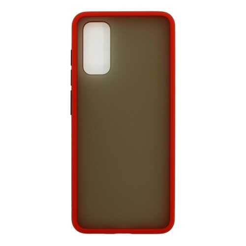 Чехол Zibelino Plastic Matte для Samsung Galaxy S20 Red в Теле2