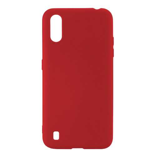 Чехол Zibelino Soft Matte для Samsung Galaxy A01 (A015) Red в Теле2