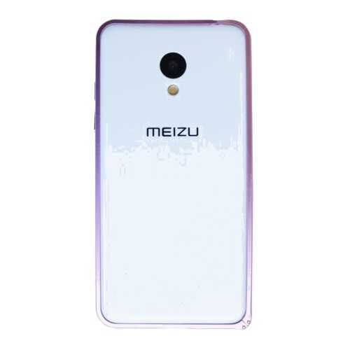 Металлический округлый бампер на пряжке для Meizu M3 / M3 mini / M3s (Розовый) в Теле2