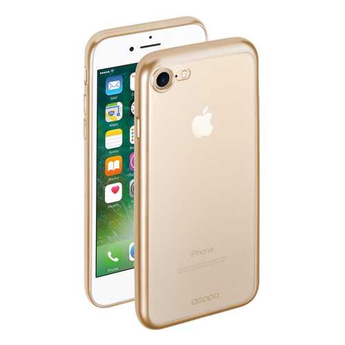 Накладка Deppa Gel Plus для Apple iPhone 7/8 Gold в Теле2