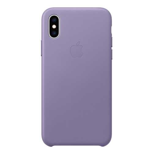 Оригинальный чехол Apple для смартфона MVFR2ZM/A Apple iPhone XS Сиреневый в Теле2