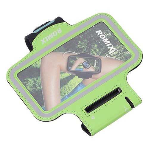 Спортивный чехол на руку Romix Arm Belt (RH07-4,7) для смартфона 4,7 (Green) в Теле2