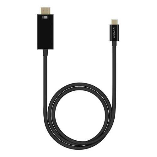 Дата-кабель Deppa HDMI/type-C 1,8м Black в Теле2