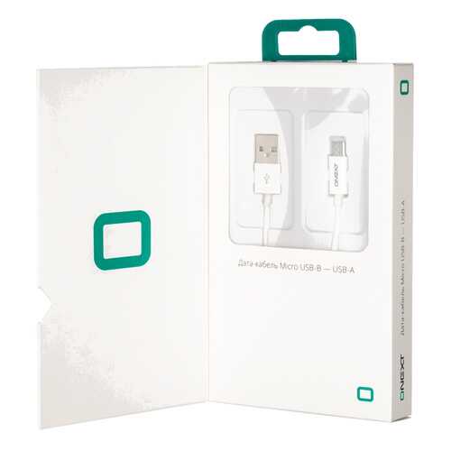 Дата-кабель ONEXT microUSB 1,2м White в Теле2