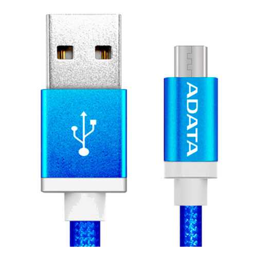 Кабель Adata microUSB 1м Blue в Теле2