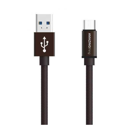 Кабель Amazingthing SupremeLink Ultimate Speed USB-Micro Bronze 0.18m 3A в Теле2