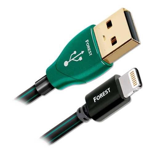 Кабель AudioQuest Forest Lightning 1,5м Black/Green в Теле2