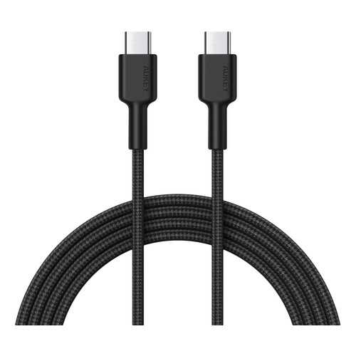 Кабель Aukey Impulse Braided USB-C 2.0 2m Black (CB-CD19) в Теле2