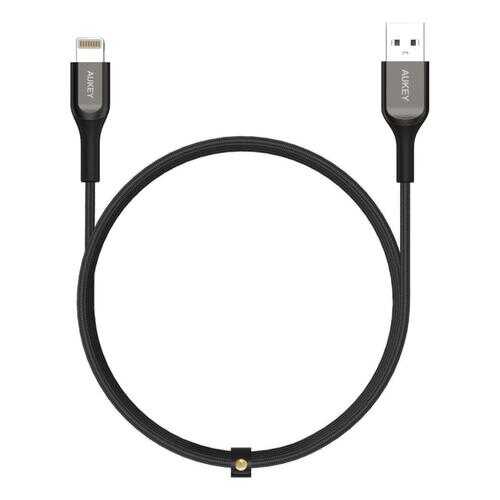 Кабель Aukey Kevlar USB-A/Lightning 1.2m Black (CB-AKL1-BL) в Теле2