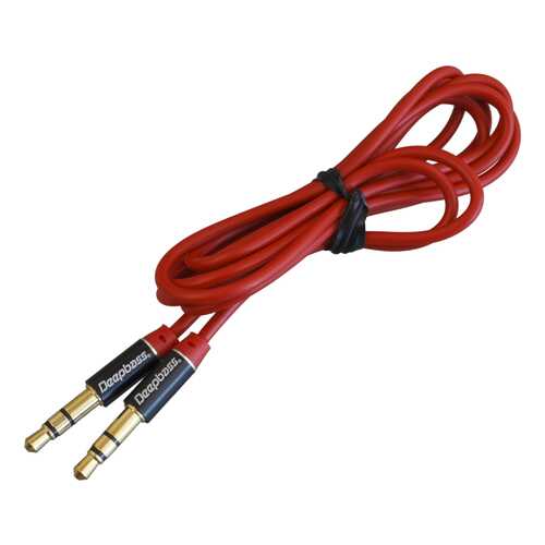 Кабель-AUX AC320 Deepbass 3.5mm Red в Теле2