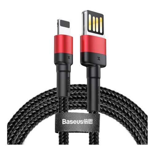 Кабель Baseus Cafule Cable Lightning 2m Red/Black/Black в Теле2