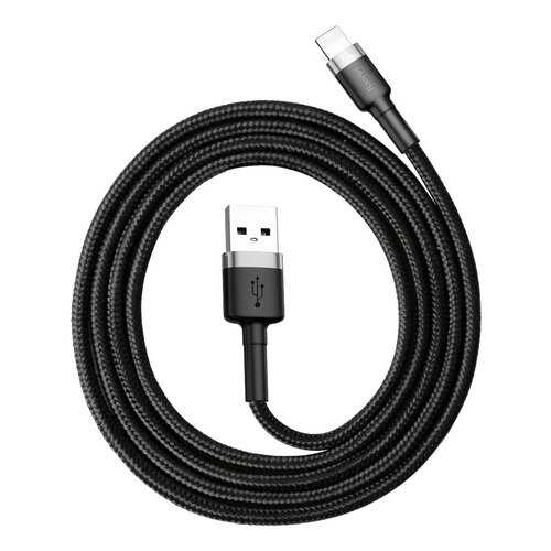 Кабель Baseus Cafule Cable special edition 1m Grey/Black/Black в Теле2