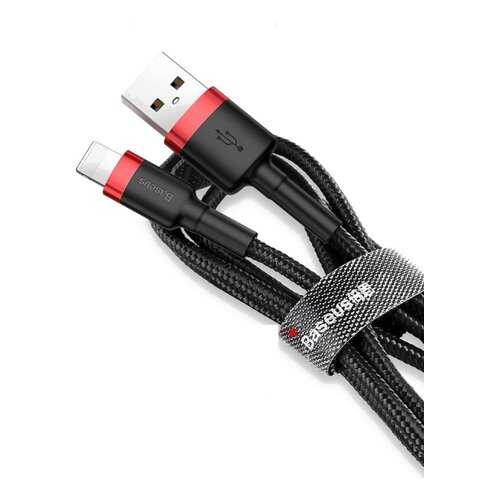 Кабель Baseus Cafule Lightning 2m Red/Black/Red в Теле2