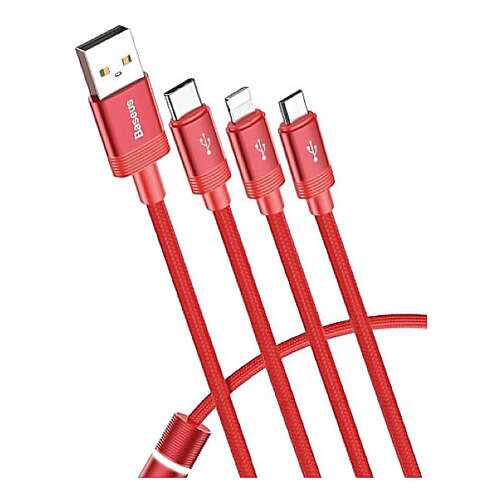 Кабель Baseus Data Faction Lightning 1.2m Red в Теле2