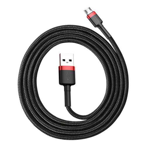 Кабель Baseus microUSB 1m Red/Black/Black в Теле2