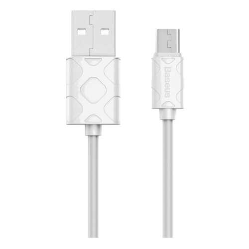 Кабель Baseus microUSB 1м White в Теле2