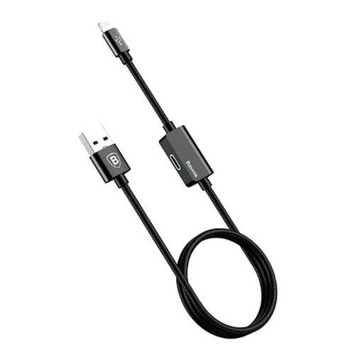 Кабель Baseus Music series Audio Cable Lightning 1m Black в Теле2