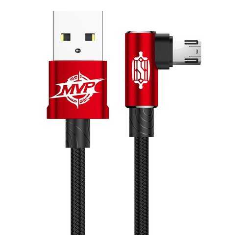 Кабель Baseus MVP Elbow microUSB 1m Red в Теле2