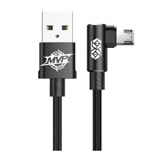 Кабель Baseus MVP Elbow Reversible microUSB 2m Black в Теле2