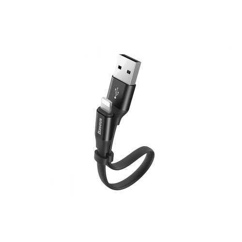 Кабель Baseus USB-iP Nimble Black 0.23m в Теле2