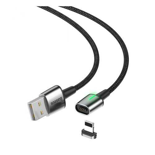 Кабель Baseus USB-iP Zinc Magnetic Black 2m 1.5A в Теле2