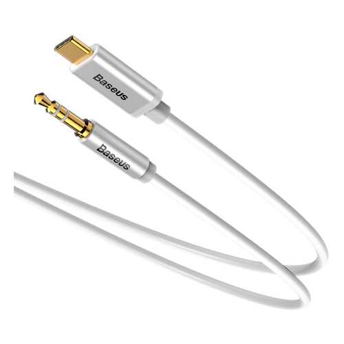 Кабель Baseus Yiven Type-C male To 3.5 male Audio Cable M01 White в Теле2