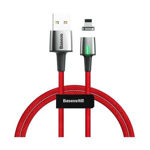 Кабель Baseus Zinc Magnetic Cable Lightning 1m CALXC-A09 Red в Теле2