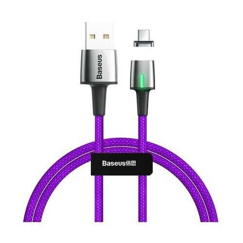 Кабель Baseus Zinc Magnetic Cable Type-C 1m CATXC-A05 Violet в Теле2