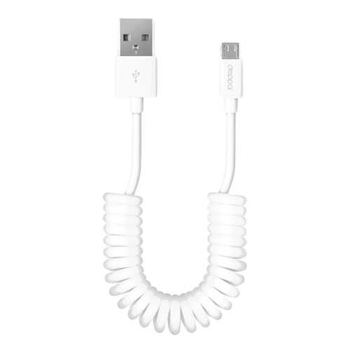 Кабель Deppa 72122 microUSB 1,2м White в Теле2