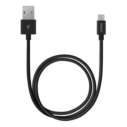 Кабель Deppa 72229 microUSB 3м Black в Теле2