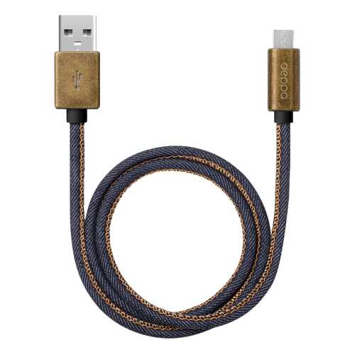 Кабель Deppa 72276 microUSB 1,2м Blue в Теле2