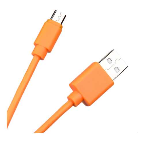 Кабель Dialog microUSB 1м Orange в Теле2