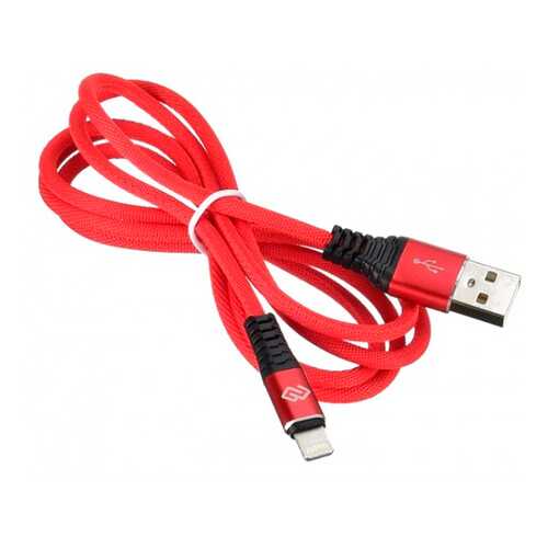 Кабель Digma USB A(m)-Lightning (m) 3м Red в Теле2