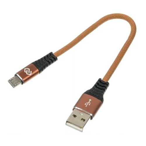 Кабель Digma USB A(m)-micro USB B (m) 0.15м Brown в Теле2