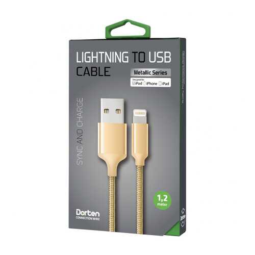 Кабель Dorten Micro USB to USB Cable Metallic Series 1,2 м Gold в Теле2