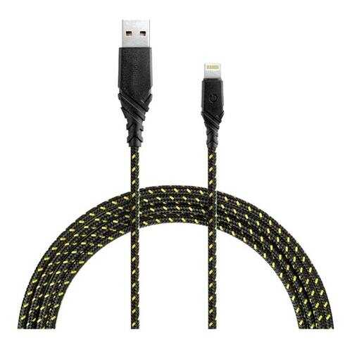 Кабель EnergEA NyloGlitz Lightning to USB-A 1,5 м Lime в Теле2