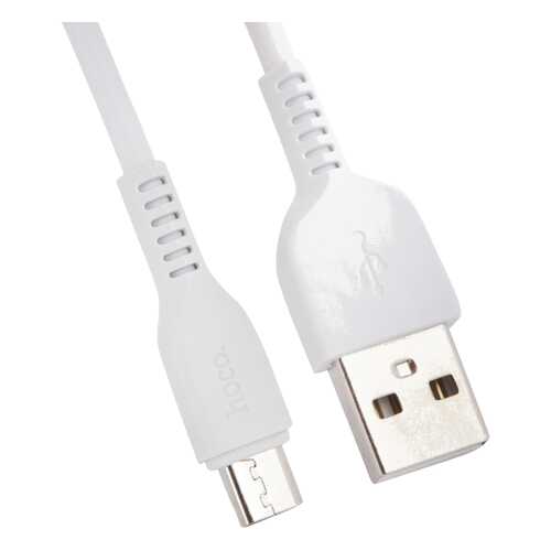 Кабель Hoco x13 microUSB 1м White в Теле2