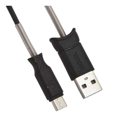 Кабель Hoco x24 microUSB 1м Black в Теле2