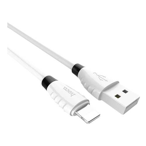 Кабель Hoco X27 Excellent charge Lightning 1м White в Теле2