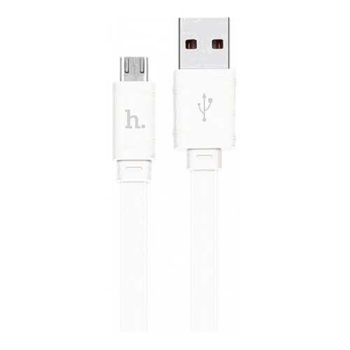 Кабель Hoco x5 microUSB 1м White в Теле2