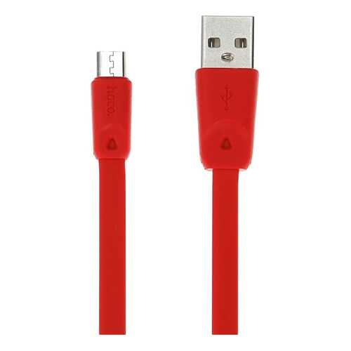 Кабель Hoco x9 microUSB 2м Red в Теле2