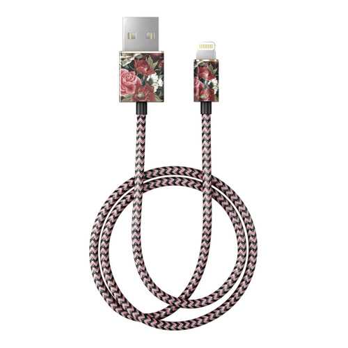 Кабель iDeal Fashion Cable Lightning 1м Antique Roses (IDFCL-63) в Теле2