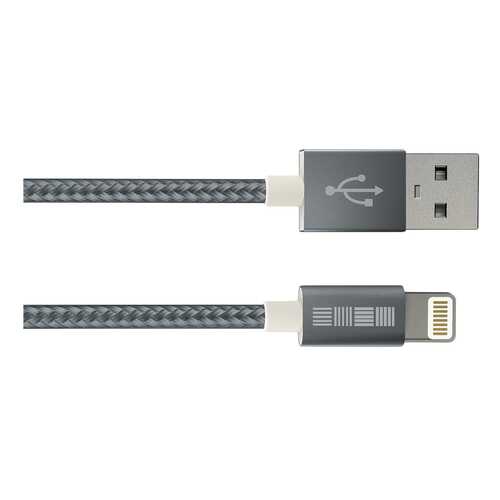 Кабель InterStep Lightning 1м Grey в Теле2