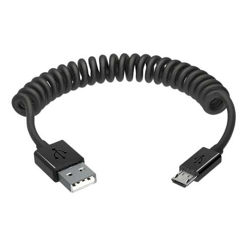 Кабель InterStep microUSB 2м Black в Теле2