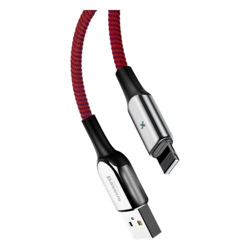 Кабель IP devices Baseus C-shaped Light Intelligent power-off Lightning 1m Red в Теле2