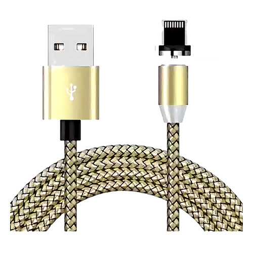 Кабель магнитный Zibelino DC Magnetic USB-USB Lightning (Gold) в Теле2