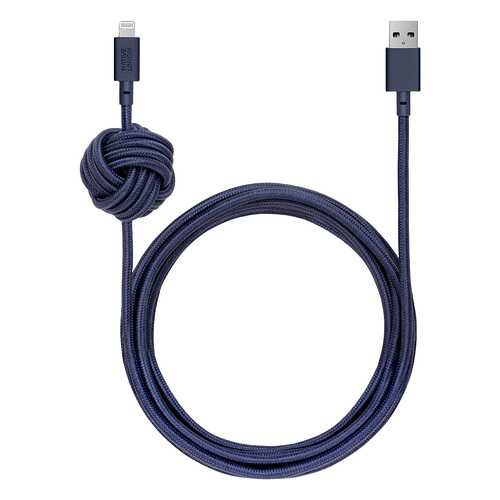 Кабель Native Union nCABLE-L-MAR-V2 Lightning 3м Blue в Теле2