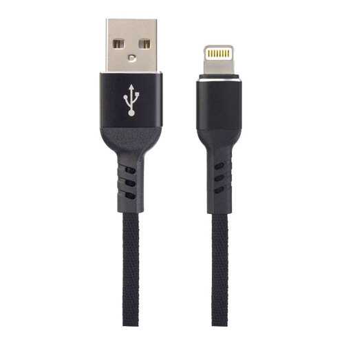 Кабель Perfeo для iPhone, USB - 8 PIN (Lightning), черный, длина 1 м., бокс (I4316) в Теле2